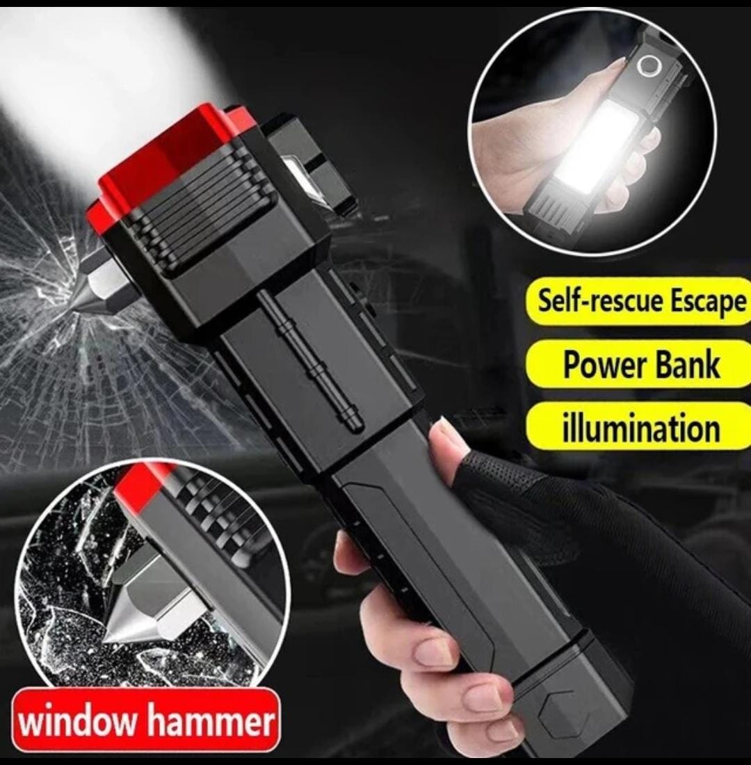 SurvivorPro 5-in-1 Rechargeable LED Flashlight