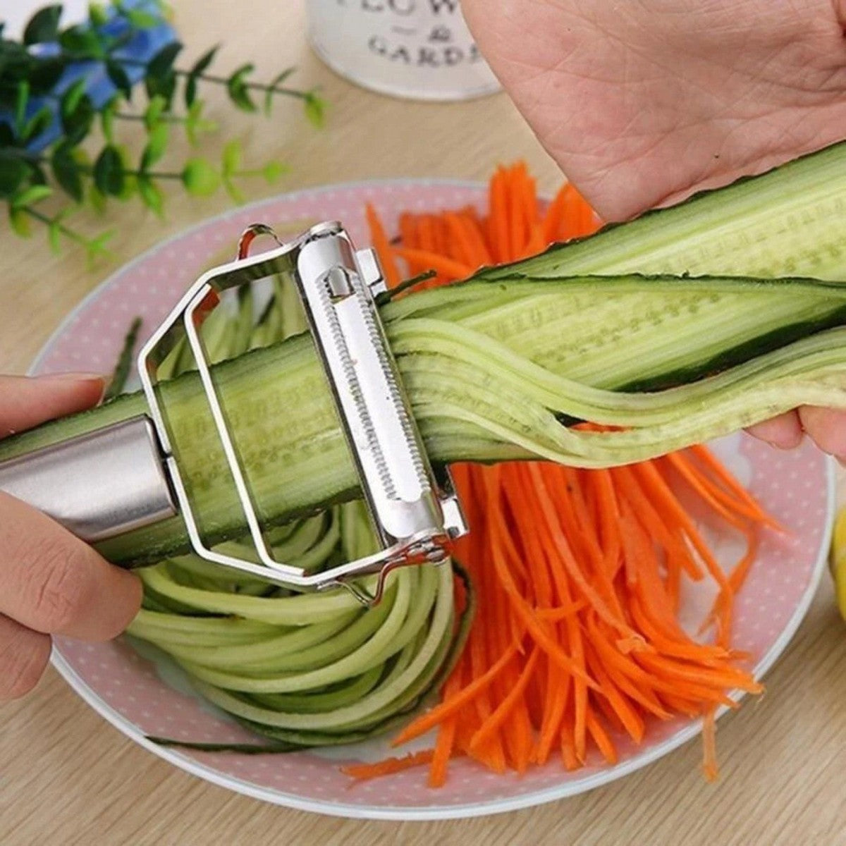 Stainless Steel Julienne Peeler Vegetable Peeler